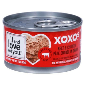 I And Love And You Xoxos Beef & Chicken Pate 24/3 Oz [UNFI #38095]