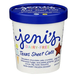 Jeni`S Texas Sheet Cake Non Dairy 8/16 OZ [UNFI #06286]