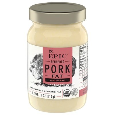 OG1 Epic Pork Ckng Fat 6/11 OZ [UNFI #50410]