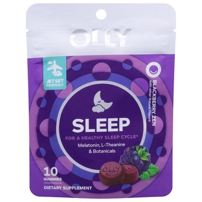 Olly Sleep Blkbry Zen 24/10 CT [UNFI #87498]