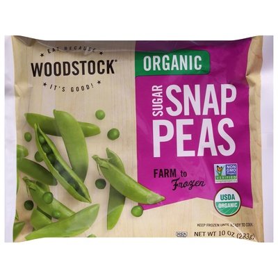 OG2 Wood Sugar Snap Peas 12/10 OZ [UNFI #71571]