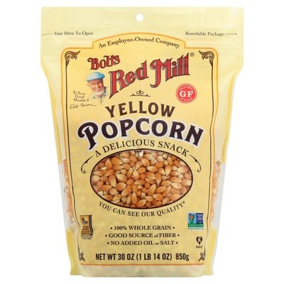Bobs Red Mill Yellow Popcorn 4/30 OZ [UNFI #13142]