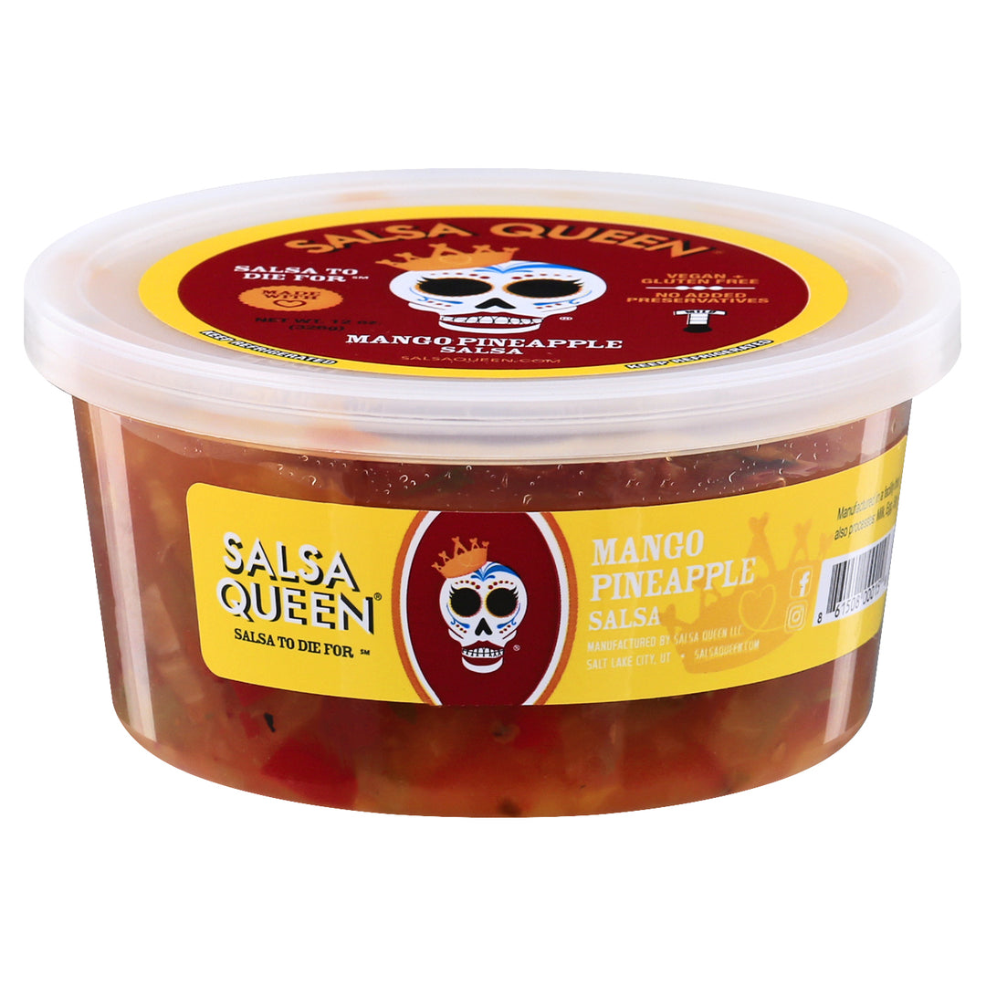 Salsa Queen Mango Pineapple 8/12 Oz [UNFI #45540]