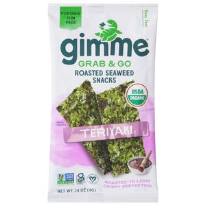 Gimme Teriyaki Seaweed Snack 30/.14 Oz [UNFI #86044]