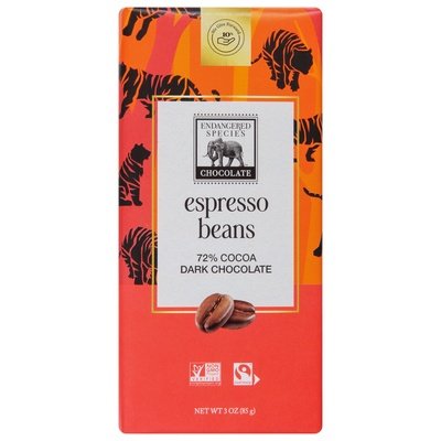 Endangered Drk Choc W/esprss Bean (tiger) 12/3 OZ [UNFI #30525]