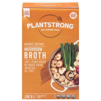 OG2 Plantstrong Shitake Mushroom 6/16.9 OZ [UNFI #89425]