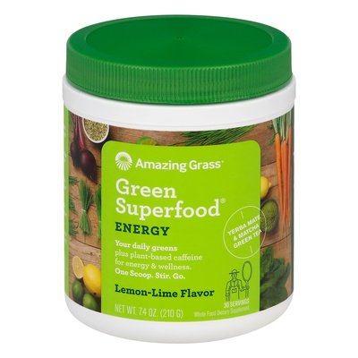 Amazing Grass Green Superfood Lemon/Lime 7.4 Oz [UNFI #24574]