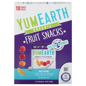 Yumearth Fruit Snacks Favorites 6/7 Oz [UNFI #76776]