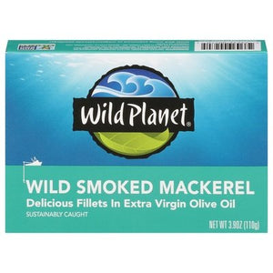 Wild Planet Wild Smoked Mackerel 12/3.9 Oz [UNFI #14058]