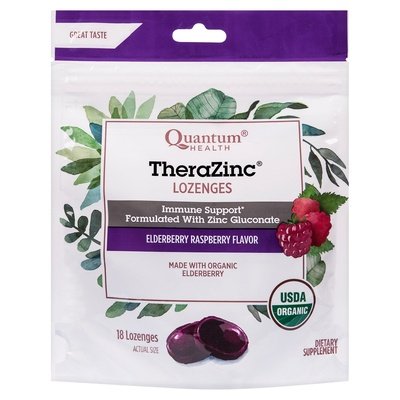 OG2 Quantrum Therazinc Elderberry 18 CT [UNFI #43982] T