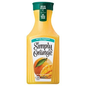 Smply Jce Orange Mango 6/52 OZ [UNFI #69124]