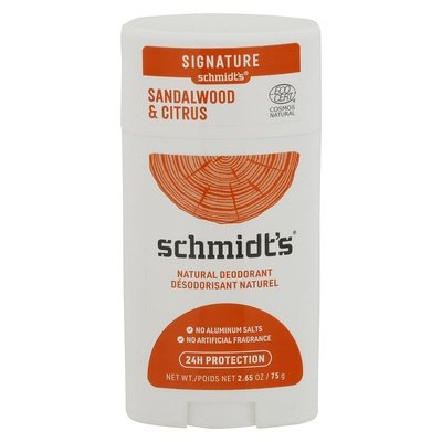 Schmidts Citrus and Sandalwood 2.65 OZ [UNFI #15241] T