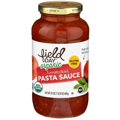 OG2 Field Day Tomato Basil Pasta Sauce 12/24 OZ [UNFI #48780]