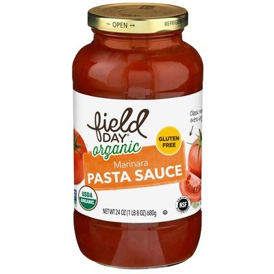 OG2 Field Day Marinara Pasta Sauce 12/24 OZ [UNFI #48783]