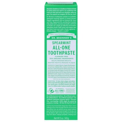 OG3 Dr Bronners All One Sprmint Toothpst 5 OZ [UNFI #44264] T