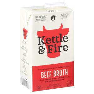 Kettle & Fire Beef Broth 8/32 Oz [UNFI #53178]