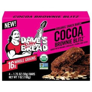 Daves Killer Bread Cocoa Brownie Blitz 6/4/1.75 Oz [UNFI #55052]