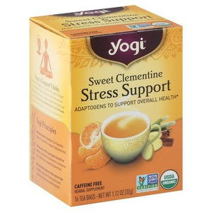 OG2 YOGi Tea Sweet Clemntn Stress Supprt 6/16 BAG [UNFI #93833] T