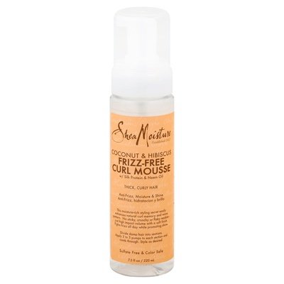 Shea Moisture Coconut Hibiscus Curl Mousse 7.5 Oz [UNFI #13982]