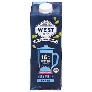 West Life Unsweetened Plain, Smoothie Blend 6/32 Oz [UNFI #60585]