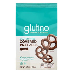 Glut Choc Cov Pretzels 12/5.5 OZ [UNFI #65119]