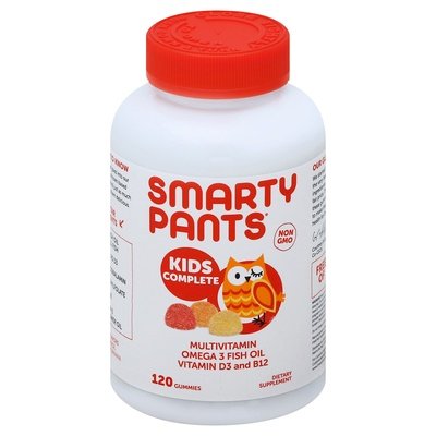 Smrty Gummy Vitamin Kids 120 CT [UNFI #40932]