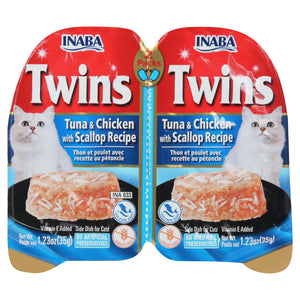 Inaba Chicken And Tuna With Scallops 8/2.46 Oz [UNFI #09877] T