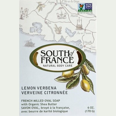 South Of France Lemon Verbena Bar Sp 6 OZ [UNFI #35336] T