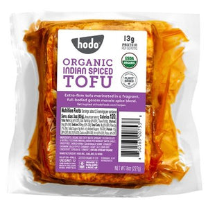 Hodo Foods Indian Spiced Tofu 6/8 Oz [UNFI #66109]