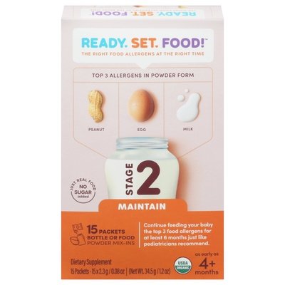 Ready Set Food Baby Mix Stage 2 Maintain 15Pk 8/1.05 Oz [UNFI #76848]