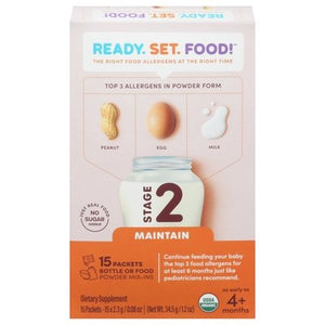 Ready Set Food Baby Mix Stage 2 Maintain 15Pk 8/1.05 Oz [UNFI #76848]