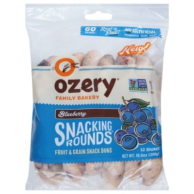 Ozery Blueberry Snck Rnd 6/10.6 OZ [UNFI #04106]