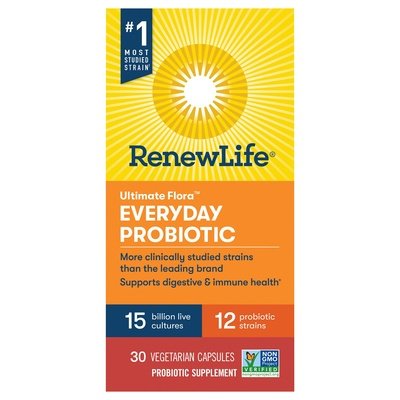 Renew Life Every Day Probiotic 15B 6/30 VCAP [UNFI #37808] T