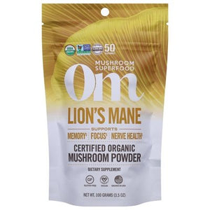 Om Lions Maine Memory/Focus/Nerve Health 3.5 Oz [UNFI #79203]