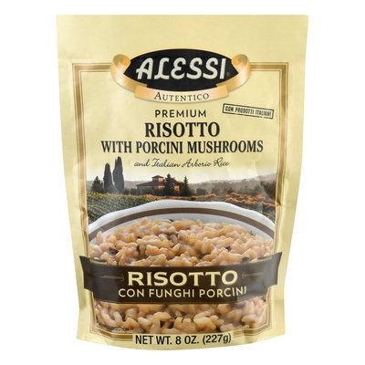 Alessi Riso Funghi Porcn 6/8 OZ [UNFI #73052]