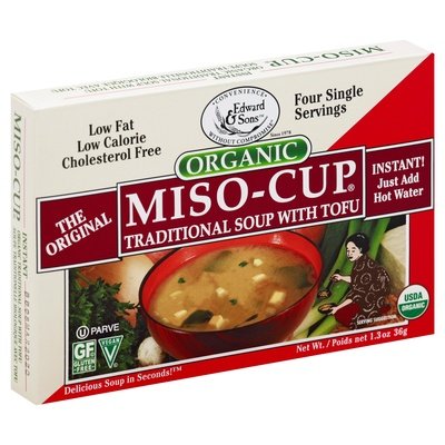 OG2 Edward Sons Miso Cup W Tofu Ct 12/1.3 OZ [UNFI #36171]