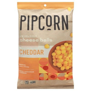 Pipcrn Ched Cheese Balls 12/4.5 OZ [UNFI #64964]