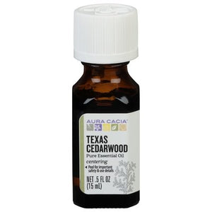Aura Cacia Ess Oil Cedarwood .5 OZ [UNFI #55346] T
