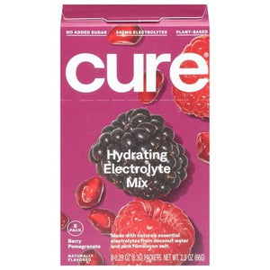 Cure Hydration Berry Pomegrante Hydrtng Drnk Mx 1/8/.29 Oz [UNFI #02578]