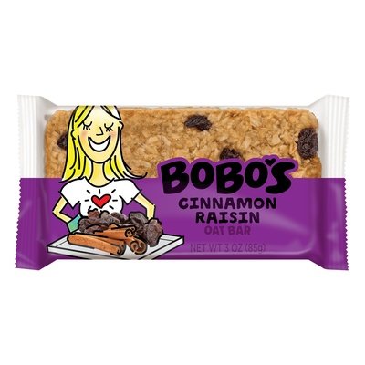 Bobos Oat Bars Cinn/Rsn 12/3 OZ [UNFI #27862]