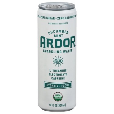 OG2 Ardor Sparkling Water Cucumber Mint 12/12 OZ [UNFI #65973] T