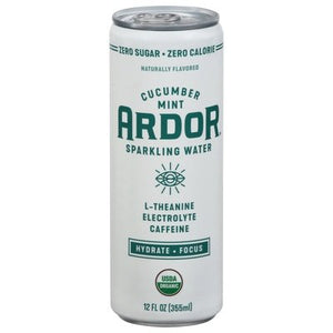 OG2 Ardor Sparkling Water Cucumber Mint 12/12 OZ [UNFI #65973] T