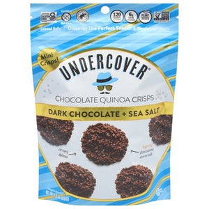 Undercover Chocolate Dark Chocolate Sea Salt 12/3 Oz [UNFI #74037]