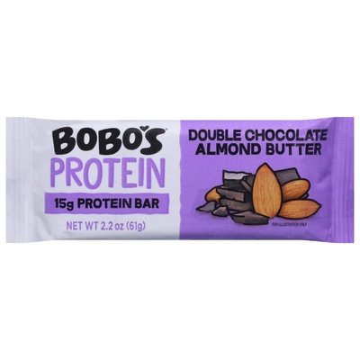 Bobos Double Chocolate Almond Buttr 12/2.2 Oz [UNFI #21898]