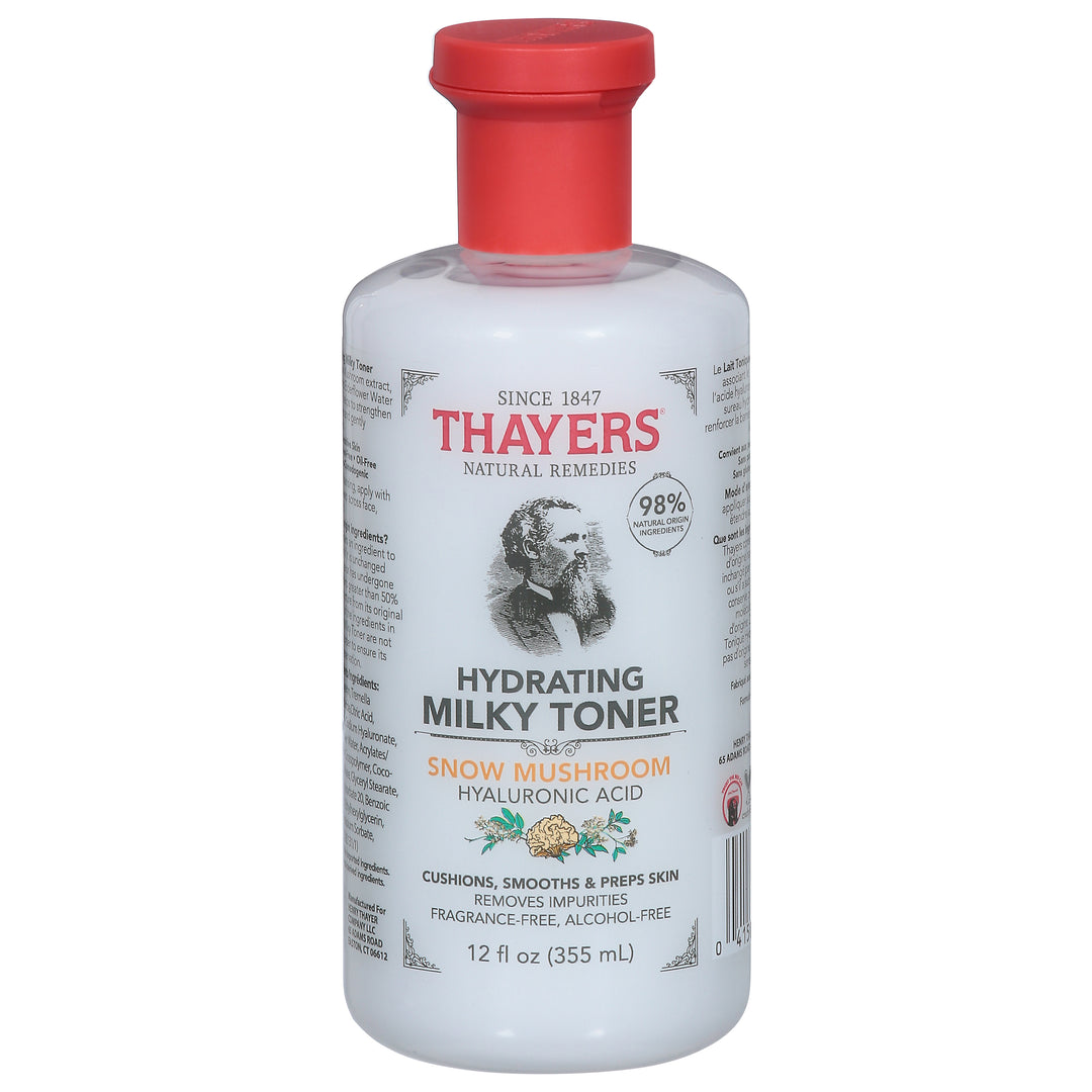 Thayers Milk Toner Mush & Hya Acid 12 Oz [UNFI #88673] T