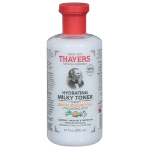 Thayers Milk Toner Mush & Hya Acid 12 Oz [UNFI #88673] T