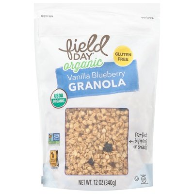 OG2 Field Day Vanilla Blueberry Granola 6/12 OZ [UNFI #78204]