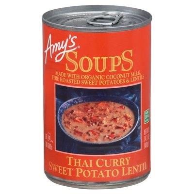 OG3 Amy`S Thai Curry Sweet Potato Lentil 12/14.1 OZ [UNFI #22375]