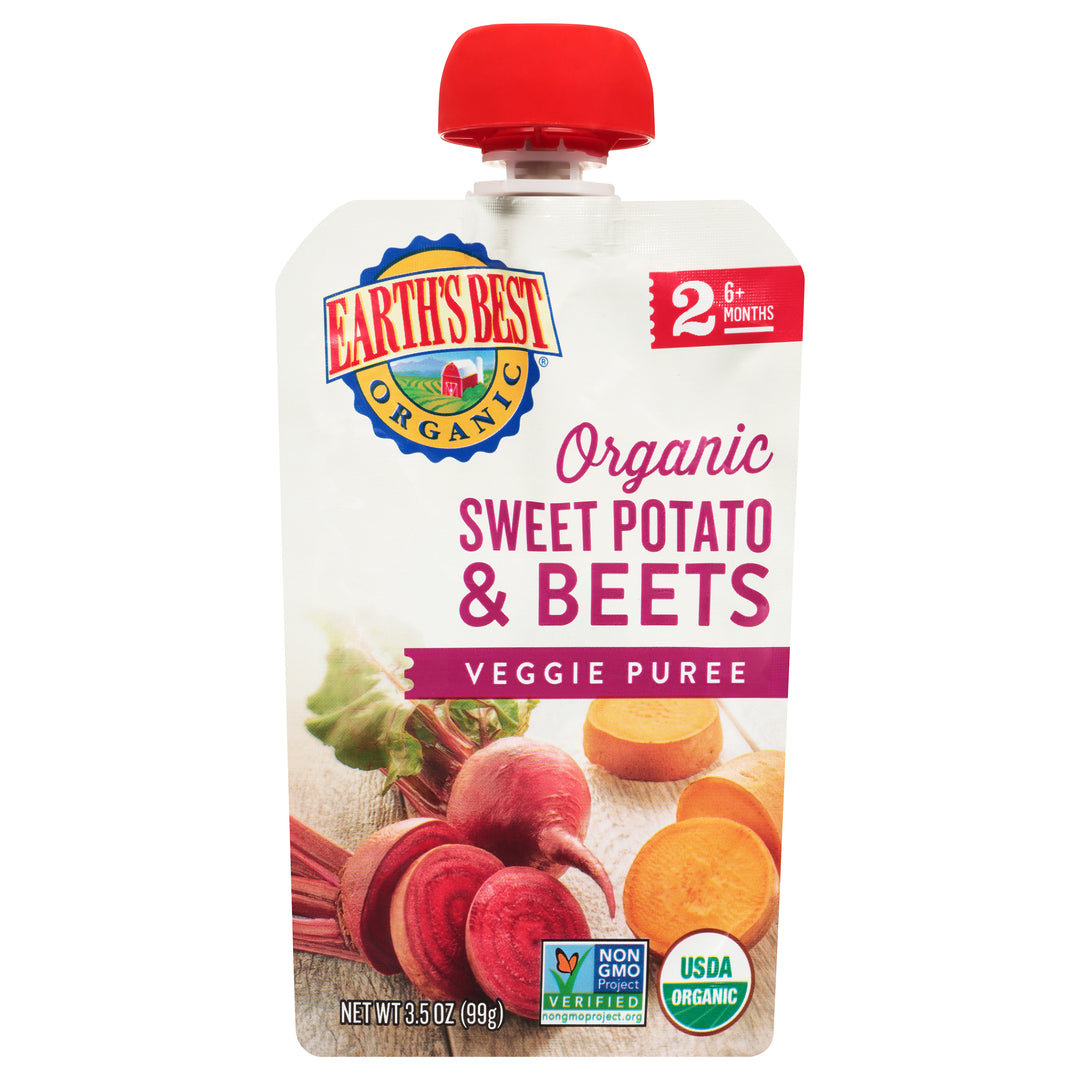 Earths Best Sweet Potato And Beet 12/3.5 Oz [UNFI #39885]