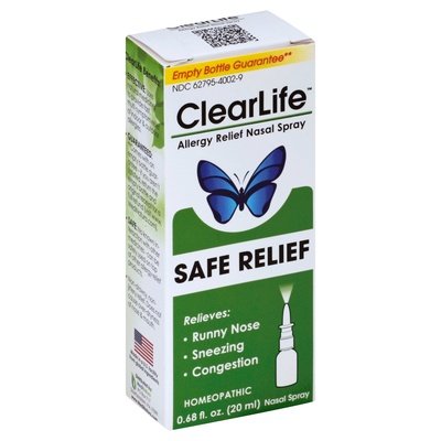 Clearlife Allergy Nasal Spry, Xtra Stength 20 Mil [UNFI #75307] T